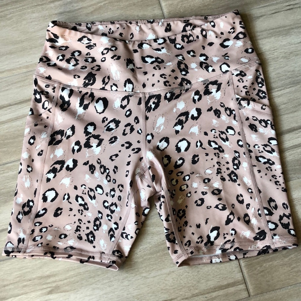 Cheetah Biker Shorts